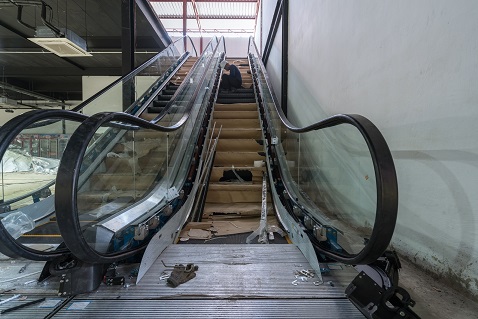 dépannage escalator